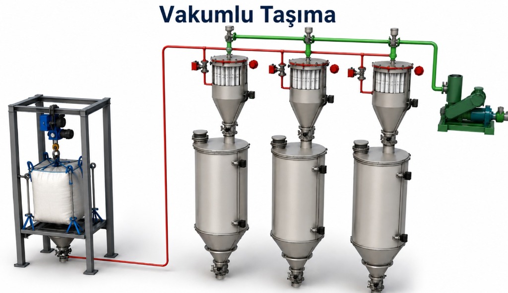 Vakumlu Hava Taşıma